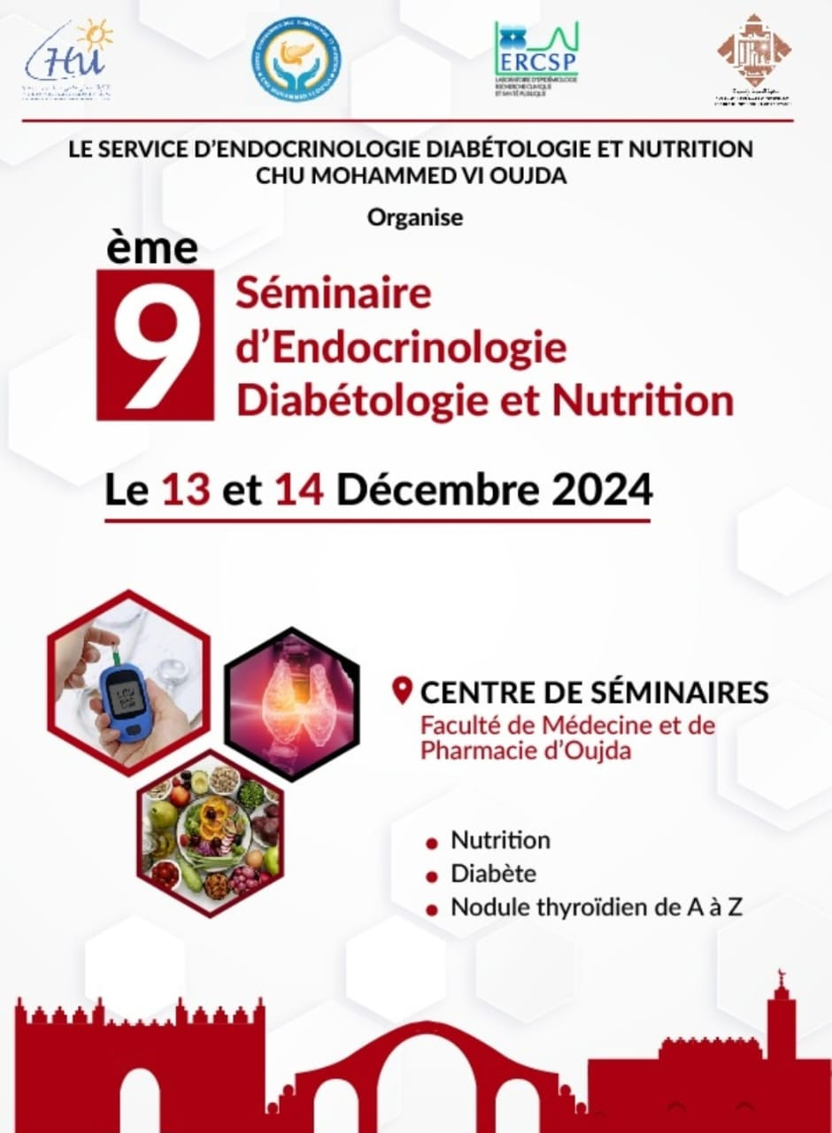 9ème Séminaire d'Endocrinologie Diabétologie et Nutrition