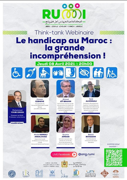 le handicap au Maroc : la grande incompréhension - Webinaire